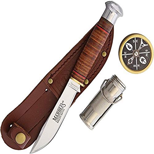 Marbles Fixed Blade Gift Set, schwarz von Hen & Rooster