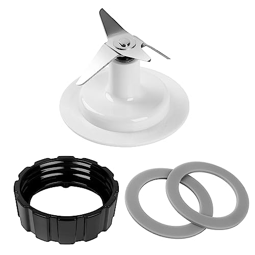 Ersatzteile für Hamilton Beach Blender Blades with Blade Gasket Blender Base Bottom Cap and 2 Rubber O Ring Sealing Ring Gasket von HenSinTc