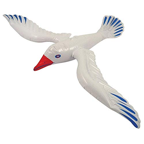 1 x 76cm ??große aufblasbare Seagull bird Hawaiian Strand Abendkleid-Partei von Henbrandt