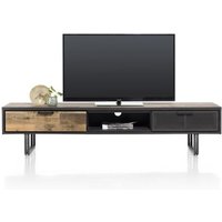 Henders & Hazel Avalon TV-Sideboard 2 Laden+1 Nische HPL/Metallgestell von Henders & Hazel