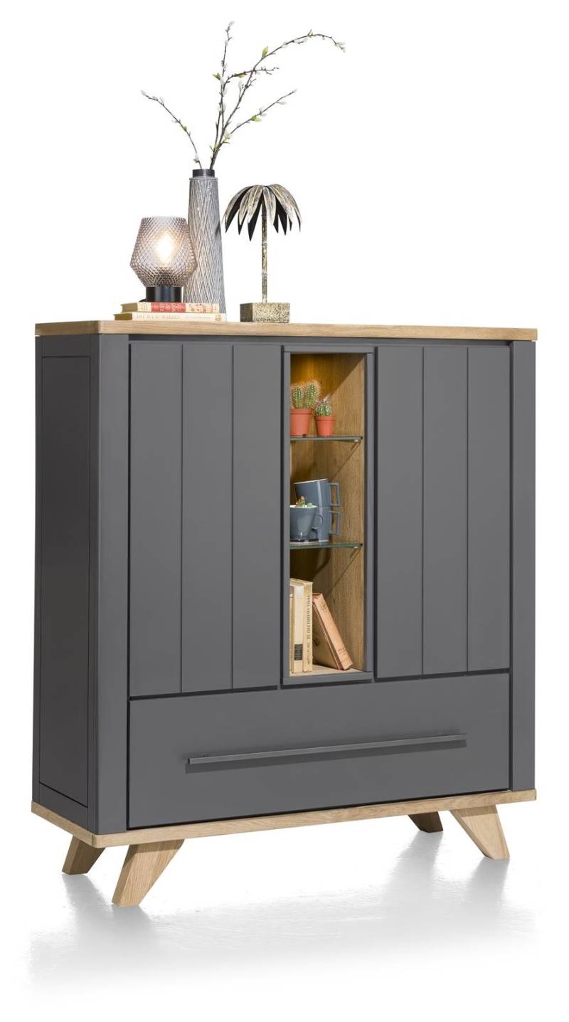 Henders & Hazel Highboard in anthrazit von Henders & Hazel