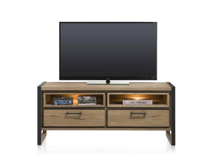 Henders & Hazel Metalo Lowboard mit LED Eiche von Henders-&-Hazel