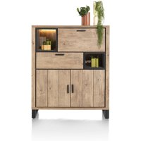 Henders & Hazel Pavarotti Highboard mit LED HPL/Metallgestell Henders & Hazel Pavarotti Highboard mit LED HPL/Metallgestell von Henders & Hazel