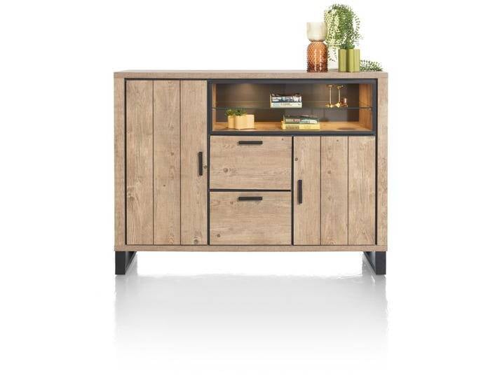 Henders & Hazel Pavarotti Highboard mit LED HPL/Metallgestell Henders & Hazel Pavarotti Highboard mit LED HPL/Metallgestell von Henders-&-Hazel