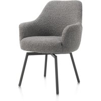 Henders & Hazel Rocco Armlehnstuhl + drehbar + Pocket Komfort Stoff Brioni von Henders & Hazel