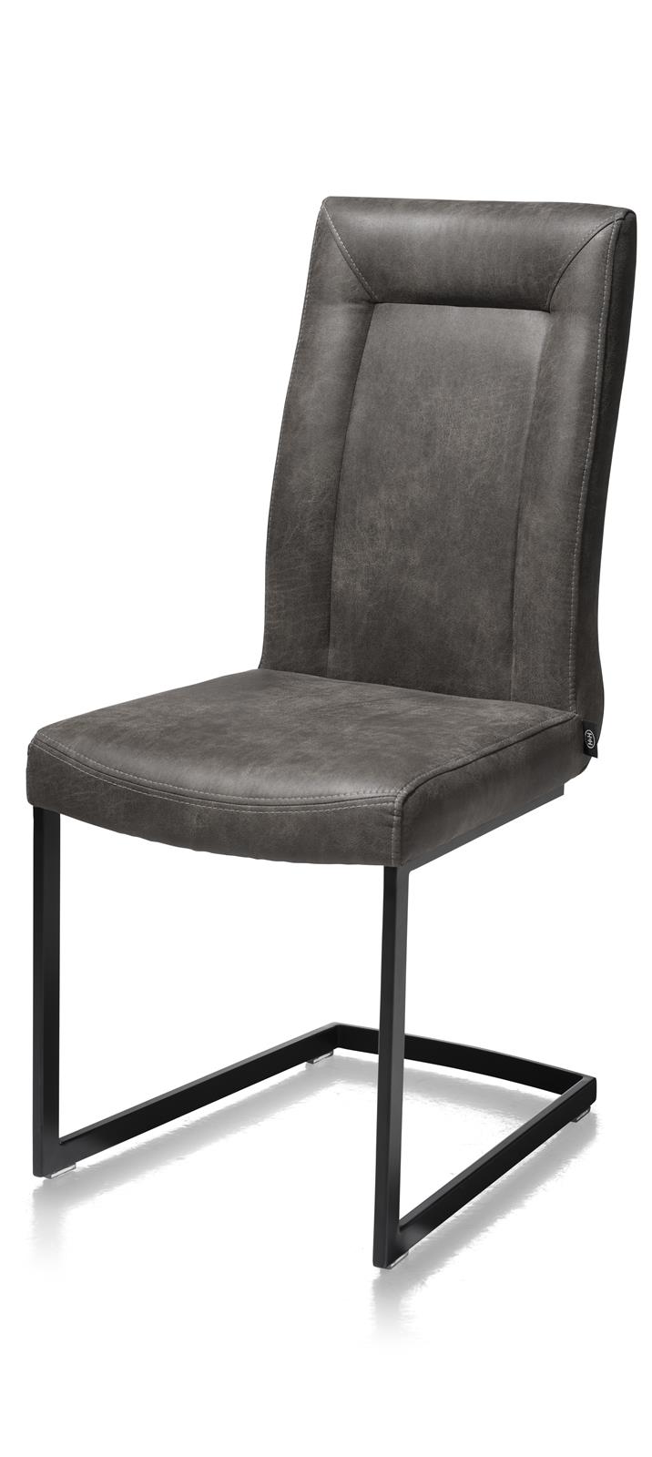 Henders & Hazel Schwingstuhl MALENE ca. B48 H103 T67 cm in Stoff Secilia anthrazit von Henders & Hazel