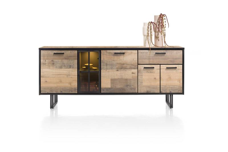 Henders & Hazel Sideboard AVALON ca. B200 H85 T42 cm in driftwood/Melamin von Henders & Hazel