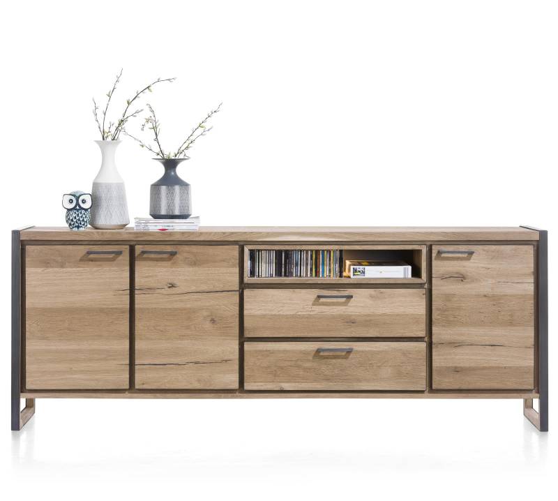 Henders & Hazel Sideboard Metalo in Railway brown von Henders & Hazel