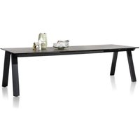 Henders & Hazel Stanford Ausziehtisch Keramik auf Glas/Metallgestell von Henders & Hazel