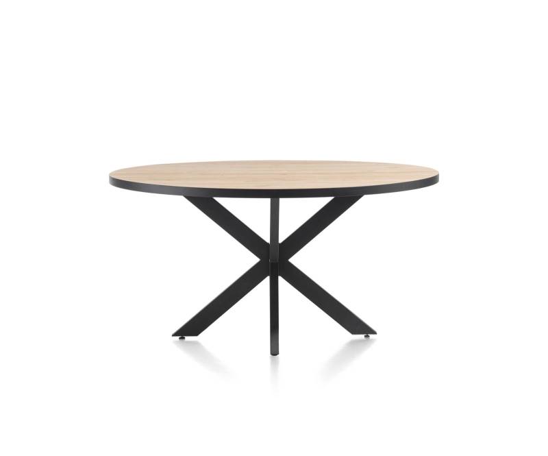 Henders & Hazel Tisch Avalox oak natural Vintage ca. 130 x 110 cm von Henders & Hazel