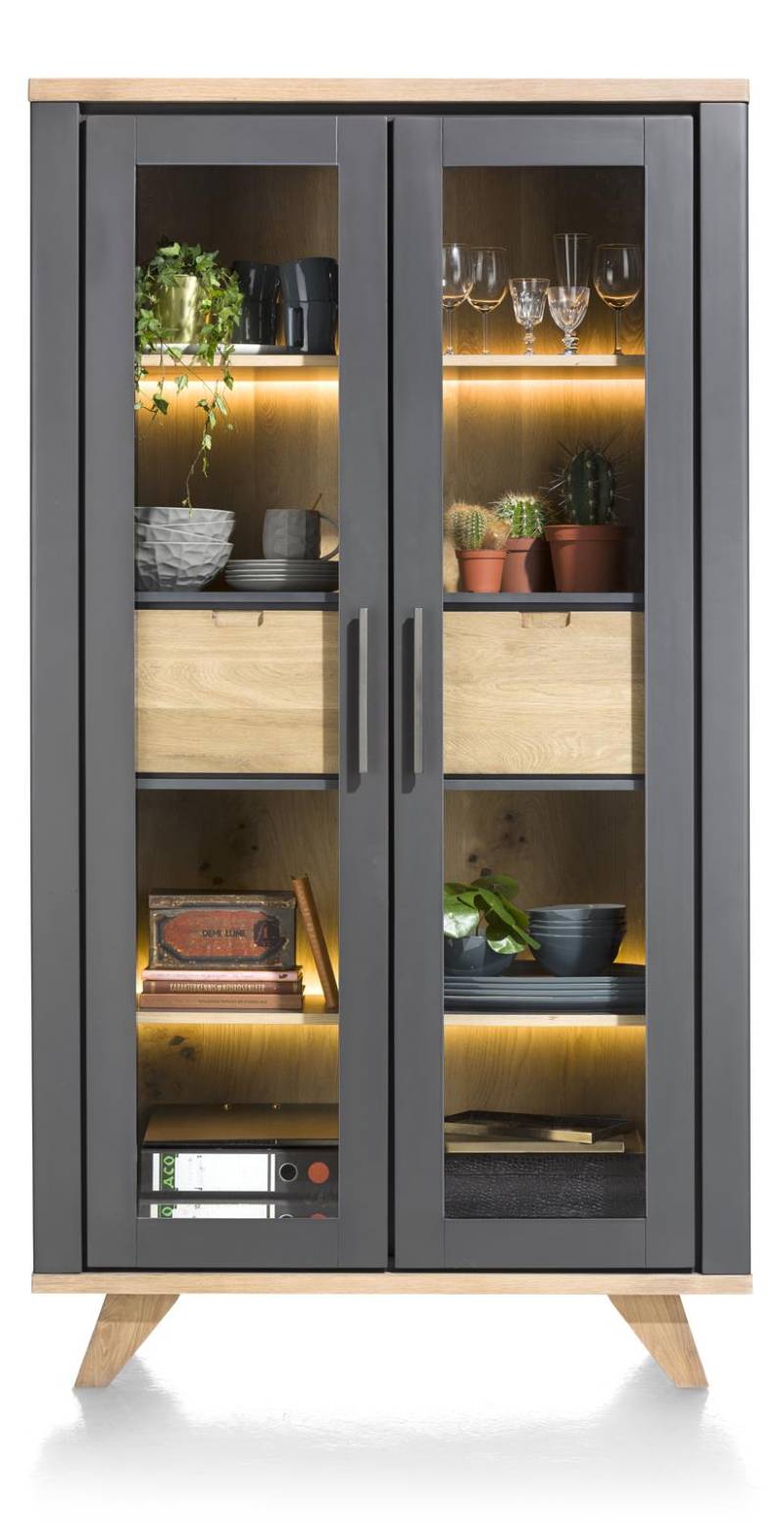 Henders & Hazel Vitrine Jardin anthrazit LED-Beleuchtung Henders & Hazel Vitrine Jardin anthrazit LED-Beleuchtung von Henders & Hazel