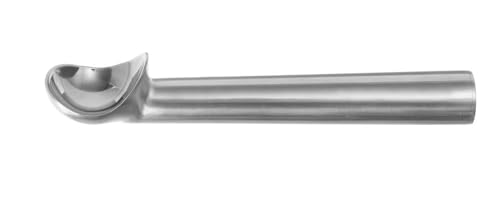 HENDI Eislöffel Stöckel, extra langem Griff, geeignet für Geschirrspüler, Eislöffel, Eiscreme Löffel, 1/20, ø56x170mm, Aluminium von HENDI