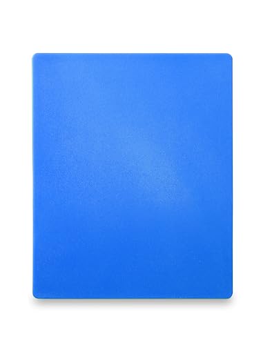 HENDI Schneidbretter, HACCP, Beidseitig nutzbar, für Fisch, GN 1/2, 265x325x(H)9mm, HDPE 500 Kunststoff, blau von HENDI