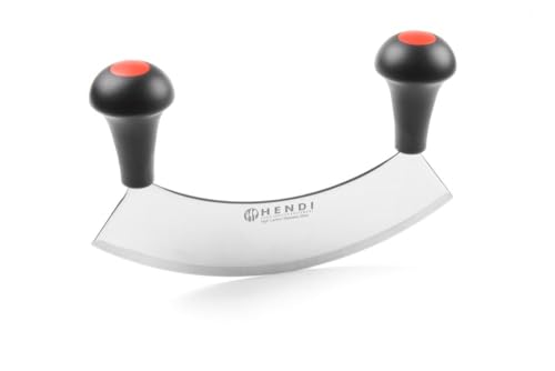 HENDI Wiegemesser, Einzelklinge, Kräutermesser, Geschirrspülmaschinengeeignet, 215mm, Edelstahl/Polypropylen HENDI Wiegemesser, Einzelklinge, Kräutermesser, Geschirrspülmaschinengeeignet, 215mm, Edelstahl/Polypropylen von HENDI