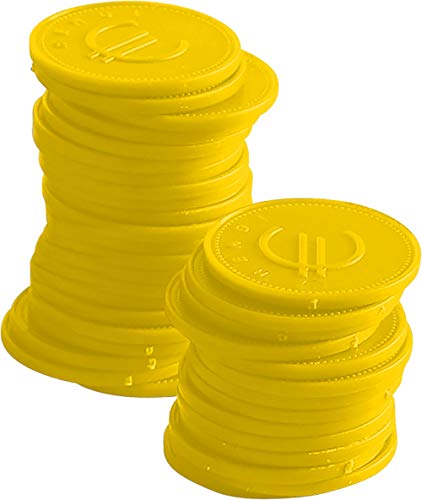 HENDI Pfandmünzen, Stückzahl: 100, Gelb, ø25mm, ABS Kunststoff von HENDI