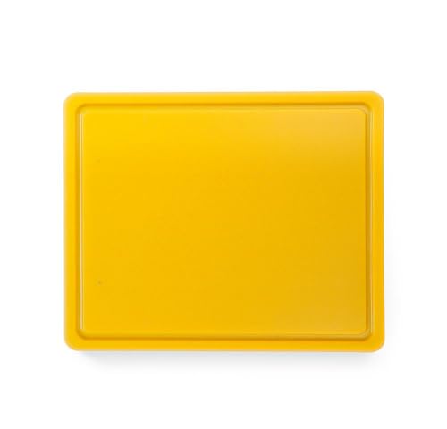 HENDI Haccp Schneidbretter für Geflügel, GN 1/2, High Density Polyethylene, Yellow, 1 von HENDI