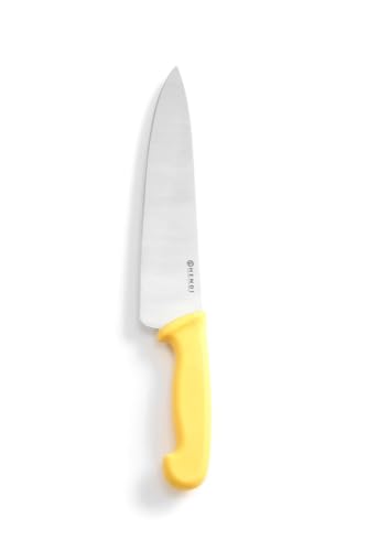 HENDI Kochmesser, Küchenmesser, Messer, HACCP, Geschirrspülmaschinengeeignet, für Geflügel, Klingte: 240mm, Länge 385mm, Edelstahl, Polypropylen, geld von HENDI