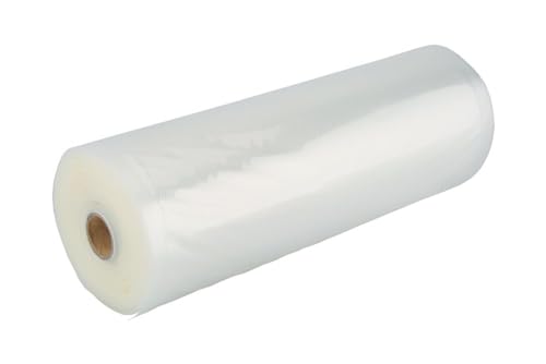 HENDI Vakuumbeutel, Rollen, geprägt, für Vakuumiergerät, Kochbeutel, 75µm, -20°C bis +100°C, Innenschicht Polyethylen 60µm, Aussenschicht Polyamid 15µm, 2 Stück, 280x6000mm HENDI Vakuumbeutel, Rollen, geprägt, für Vakuumiergerät, Kochbeutel, 75µm, -20°C bis +100°C, Innenschicht Polyethylen 60µm, Aussenschicht Polyamid 15µm, 2 Stück, 280x6000mm von HENDI