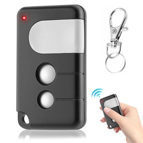 Hengrongshen Garagentoröffner Fernbedienung Kompatibel mit Chamberlain MotorLift LiftMaster, Garagentoröffner für Hörmann Handsender 433,92 mHz Fernbedienung Garagentor (1 Stück) von Hengrongshen
