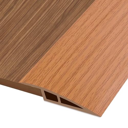 Hengrongshen PVC Türschwellen Leiste, 1M * 7CM Übergangsprofil Selbstklebend, Übergangsleiste Boden Höhenausgleich Abdeckleiste für Parkettböden Laminate Schwellen (Gelbes Holz, für 15mm bis 20mm) Hengrongshen PVC Türschwellen Leiste, 1M * 7CM Übergangsprofil Selbstklebend, Übergangsleiste Boden Höhenausgleich Abdeckleiste für Parkettböden Laminate Schwellen (Gelbes Holz, für 15mm bis 20mm) von Hengrongshen