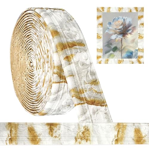 Hengrongshen Zierleisten Selbstklebend Weißgold, Selbstklebende Bordüre 10m x 8cm x 5mm, Wasserdicht Bordüre 3D, Tapetenbordüre Selbstklebend für Flur, Decke, Ecke, Linie Hengrongshen Zierleisten Selbstklebend Weißgold, Selbstklebende Bordüre 10m x 8cm x 5mm, Wasserdicht Bordüre 3D, Tapetenbordüre Selbstklebend für Flur, Decke, Ecke, Linie von Hengrongshen
