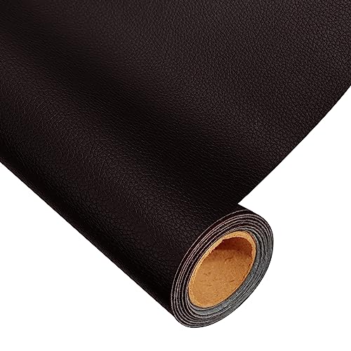 Kunstleder selbstklebend Leder Patch Reparaturset, Lederflicken Selbstklebend Leder Reparatur Set, leder patch selbstklebend, Dunkelbraun, 35 X 150 cm Kunstleder selbstklebend Leder Patch Reparaturset, Lederflicken Selbstklebend Leder Reparatur Set, leder patch selbstklebend, Dunkelbraun, 35 X 150 cm von Hengrongshen