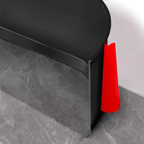 Weichsockelleiste Selbstklebend, 10cm x 3.0M Sockelleiste Selbstklebend für Küche und Badezimmer, Weich Sockelleiste Selbstklebende Abschlussleiste aus PVC, Flexible Knickleiste Fußleisten (Schwarz) Weichsockelleiste Selbstklebend, 10cm x 3.0M Sockelleiste Selbstklebend für Küche und Badezimmer, Weich Sockelleiste Selbstklebende Abschlussleiste aus PVC, Flexible Knickleiste Fußleisten (Schwarz) von Hengrongshen