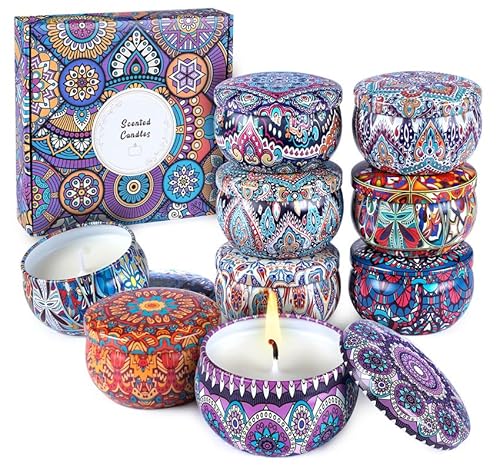 Duftkerze,18X Duftwachs Set,Duftkerzen Geschenkset mit Natürlichem Soja,Kerzenduft für Geschenke für Frauen,Entspannung Geschenk für Frauen,für Partylite Kerzen,Weihnachtsduft,Bunt von Hengsong