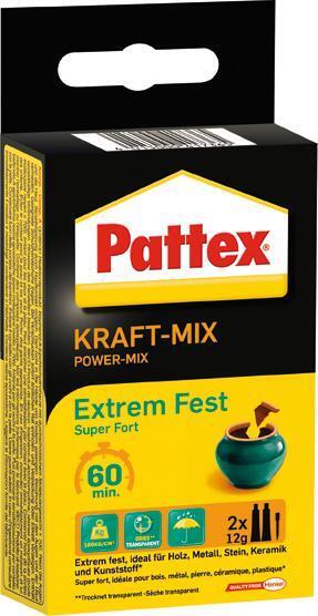 Pattex KraftMix Fest Tube2x11ml von Henkel - Pattex