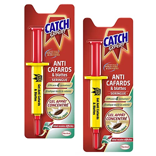 CATCH-LOT DE 2 seringues - Gel Anti cafards- Insecticide von Henkel
