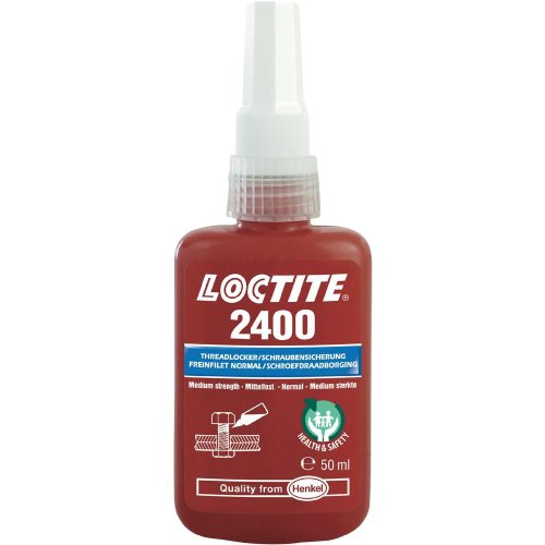 Henkel 2400/50 LOCTITE Gesundheit und Sicherheit Schraubensicherung, mittelfest, 50 ml von Henkel