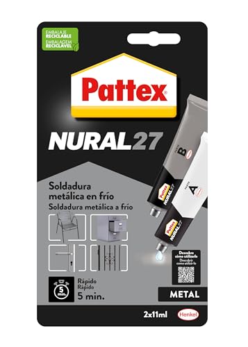 Henkel Nural 27 Aluminium, 2 Tuben, 22 ml, Grau Henkel Nural 27 Aluminium, 2 Tuben, 22 ml, Grau von Pattex