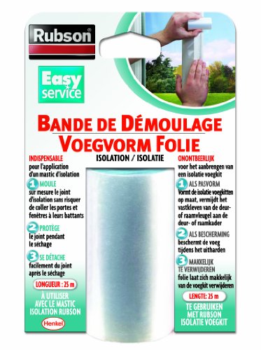 Rubson 1766746 Trennband/Isolierband, aufgerollt, 25 m Rubson 1766746 Trennband/Isolierband, aufgerollt, 25 m von Henkel