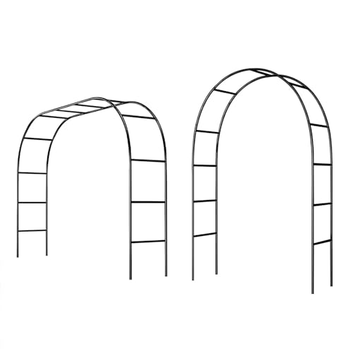Henmeili Gartenbogen, Hochzeitsbogen, Garten-Pergola für Innen- und Außenbereich, Rasen, Garten, Verschiedene Kletterpflanzen, 200x180x40 cm Henmeili Gartenbogen, Hochzeitsbogen, Garten-Pergola für Innen- und Außenbereich, Rasen, Garten, Verschiedene Kletterpflanzen, 200x180x40 cm von Henmeili