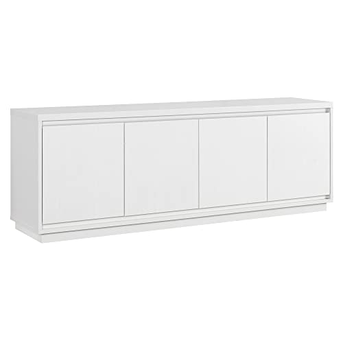 Henn&Hart Modern/Contemporary TV Stand in Cloud White for Home, Living Room, Bedroom, Entertainment Room, Office von Henn&Hart
