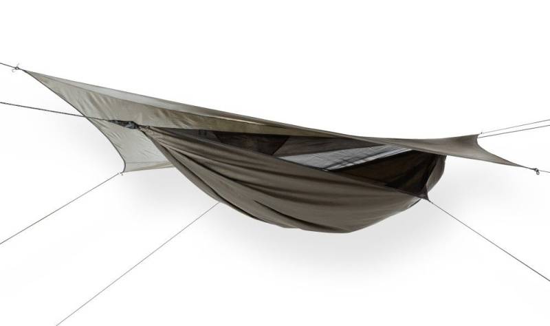 Explorer Asym Classic - outdoor hammock  with snap tight entry von Hennessy Hammocks