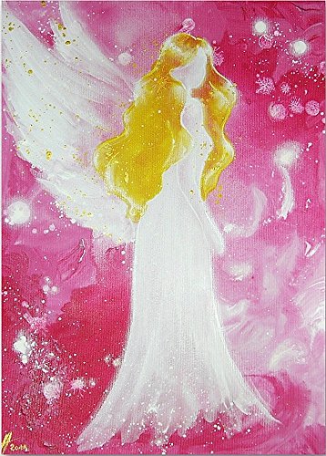 Henriettes-ART Engelbild, original Künstler Kunstfoto: Schutzengel Schutzengelbilder, Wanddeko Engel für Bilderrahmen von Henriettes-ART