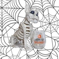 Let Es Get Smashed Lustiges Halloween-Themen-stielloses Weinglas Let Es Get Smashed Lustiges Halloween-Themen-stielloses Weinglas von HenryAndPenny