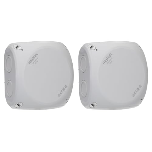 2 Stück Hensel DK 0600 G Kabelabzweigkasten Feuchtraumdose IP 66 bis 6 qmm 3phasig, 10 qmm 1phasig, ohne Klemme 2 Stück Hensel DK 0600 G Kabelabzweigkasten Feuchtraumdose IP 66 bis 6 qmm 3phasig, 10 qmm 1phasig, ohne Klemme von Hensel