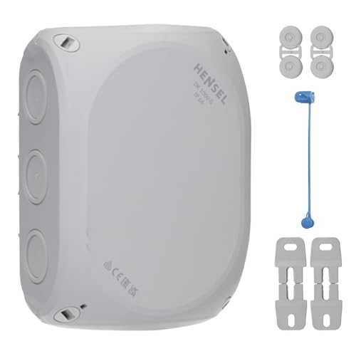 Hensel DK 1000 G Kabelabzweigkasten Abzweigdose Feuchtraumdose bis 10qmm 3ph 16qmm IP 66 ohne Klemme von Hensel