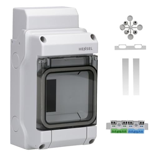 Hensel KV1503 3 TE KV-Sicherungskasten Aufputz Automatengehäuse IP 54 von Hensel
