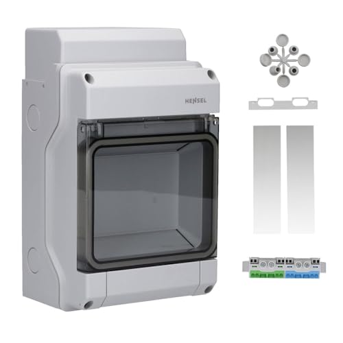 Hensel KV1506 6 TE KV-Sicherungskasten Aufputz Automatengehäuse IP 54 von Hensel