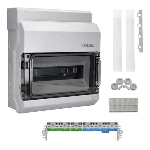 Hensel KV1512 12TE KV-Sicherungskasten Aufputz Automatengehäuse IP 54 von Hensel