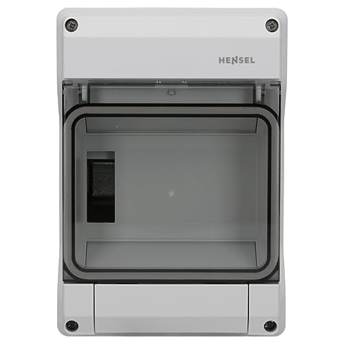 Hensel KV9106 06TE KV-Feuchtraum-Sicherungskasten Aufputz Automatengehäuse IP 65 grau von Hensel
