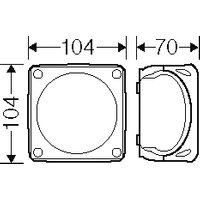 Hensel Kabelabzweigkasten 1,5 und 2,5qmm, 5pol FK 0402 - 62000180 von Hensel