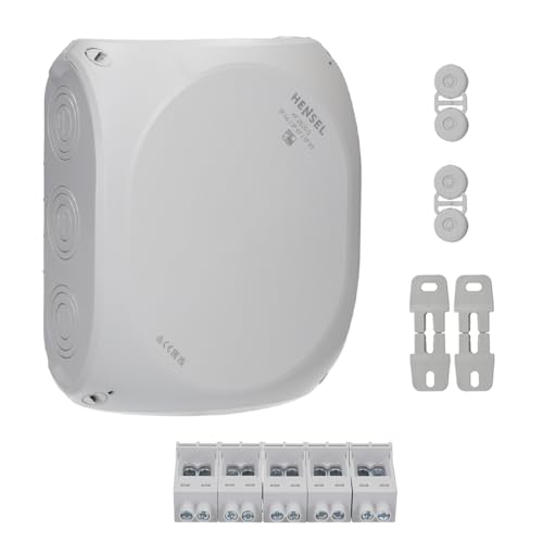 Hensel DK2525G Kabelabzweigkasten Feuchtraumdose IP 66/67/69 6-25 qmm 3phasig, 35 qmm 1phasig, 5 polig Klemme von Hensel