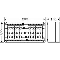 Hensel NZ-Gehäuse 12x3x63A,D02,E18 Mi 3435 von Hensel