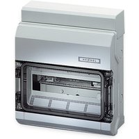 Hensel - Feuchtraum-Kleinverteiler kv 9112 nt, 1-reihig, 12 te, IP65 von Hensel