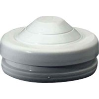 Hensel - Ste 21 v Steckstutzen Plattenstärke (max.) 4 mm Lichtgrau 1 St. von Hensel