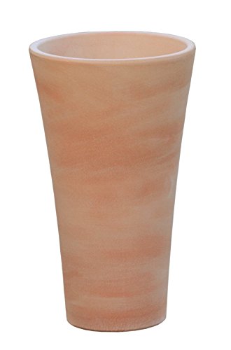 Hentschke Keramik Pflanztopf/Pflanzkübel frostsicher Ø 36 x 60 cm, terrakotta, 305.060.53 Blumenkübel für Draußen + Innen - Made in Germany von Hentschke Keramik